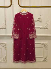 3 Piece - Embroidered Cambric Suit S113166