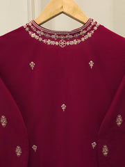 3 Piece - Embroidered Cambric Suit S113166