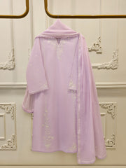 3 Piece - Embroidered Cambric Suit S113163