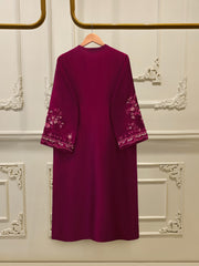 Pure Embroidered Sheesha Silk Shirt S113161