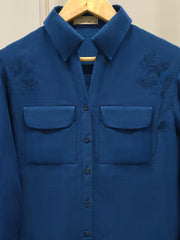 Embroidered Linen Shirt WS00240