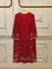 2 Piece - Embroidered Cambric Suit WS00251