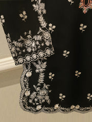 3 Piece - Pure Embroidered Cotton Net Suit S113499