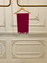 3 Piece - Pure Embroidered Cotton Net Suit S113500