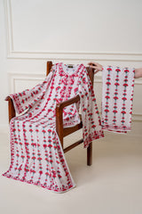 (Unstitched) 2 Piece - Digital Printed Cambric Suit KJ4238