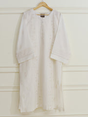 (Unstitched) 3 Piece - Embroidered Swiss Voile Suit KJ4218-A