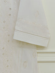 (Unstitched) 3 Piece - Embroidered Swiss Voile Suit KJ4218-A
