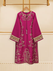 3 Piece - Pure Raw Silk Embroidered Suit S109516