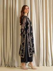 2 Piece - Embroidered Chiffon Suit S109839