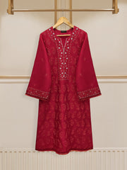 (Unstitched) 2 Piece - Pure Embroidered Cambric Suit KJ-4300A