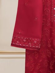 (Unstitched) 2 Piece - Pure Embroidered Cambric Suit KJ-4300A