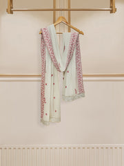 (Unstitched) 2 Piece - Pure Embroidered Cambric Suit KJ-4300A