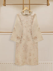 3 Piece - Pure Organza Embroidered Suit S110177