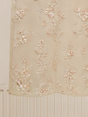 3 Piece - Pure Organza Embroidered Suit S110177