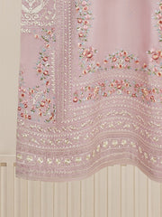 2 Piece- Pure Silk Net Embroidered Suit S110428