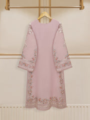 2 Piece- Pure Silk Net Embroidered Suit S110428