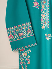 2 Piece - Embroidered Khaddar Suit S110754
