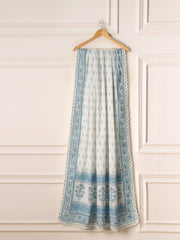 2 Piece - Embroidered Printed Cambric Suit S111133
