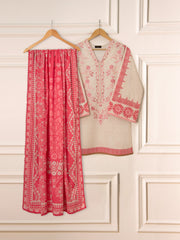 3 Piece - Digital Printed Lawn Suit S111575