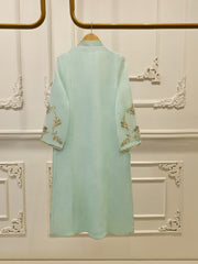 3 Piece - Pure Organza Embroidered Suit S111701