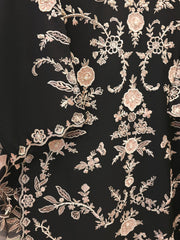 3 Piece- Pure Khadi Silk Embroidered Suit S112117