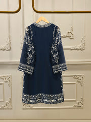3 Piece - Bamber Chiffon Embroidered Suit S112254