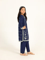 (Kids) 2 Piece - Embroidered Lawn Suit FKD-085