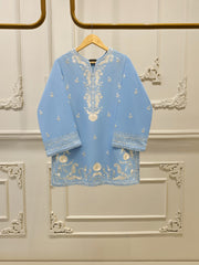 2 Piece - Embroidered Cambric Suit S112411