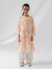(Kids) Printed Cambric Shirt KD-0040