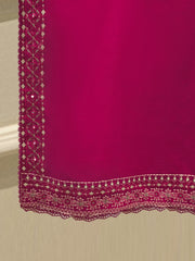 3 Piece - Embroidered Kora Cotton Silk Suit S112451