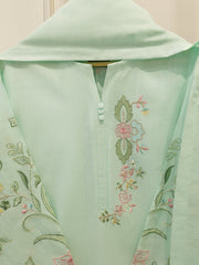 3 Piece - Embroidered Khaddar Suit S112571