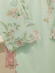 3 Piece - Embroidered Khaddar Suit S112571