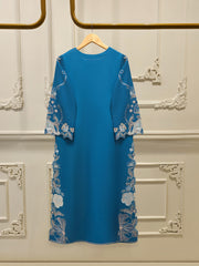 2 Piece- Pure Khaddi Silk Embroidered Suit S112698