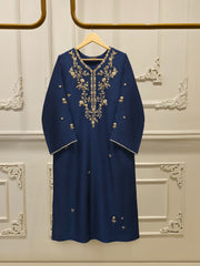 2 Piece- Pure Embroidered Sheesha Silk Suit S112799