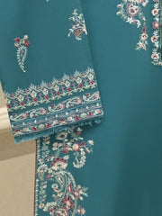 2 Piece - Embroidered Khaddar Suit S112850