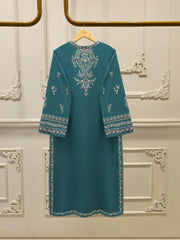 2 Piece - Embroidered Khaddar Suit S112850