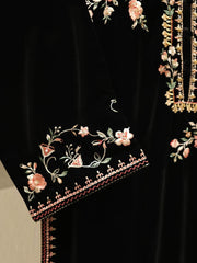 3 Piece - Embroidered Velvet Suit S112852