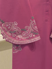 2 Piece - Embroidered Khaddar Suit S112931