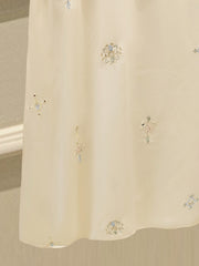 Pure Embroidered Cotton Net Shirt S112911