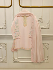 2 Piece - Embroidered Cambric Suit S113008