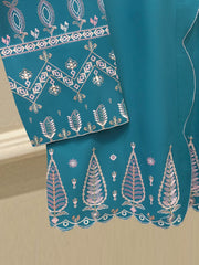 2 Piece - Embroidered Cambric Suit WS00224