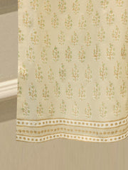 3 Piece - Hand Block Printed Kora Cotton Suit S113075