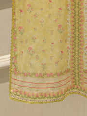 3 Piece - Digital Printed Cambric Suit S113074