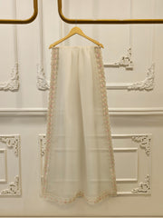 3 Piece- Pure Sheesha Silk Embroidered Suit S113238