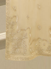 3 Piece - Pure Embroidered Cotton Net Suit S113224