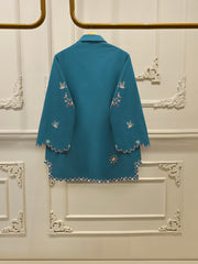 2 Piece - Embroidered Cambric Suit WS00249