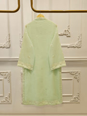 (Unstitched) 3 Piece - Pure Embroidered Cotton Net Suit S113610