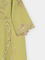 (Kid) Embroidered Cambric Suit WS010B