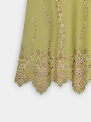 (Kid) Embroidered Cambric Suit WS010B