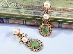 Diamante By Soeurs Green Pearl Zarconia